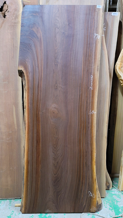 ウォルナット一枚板