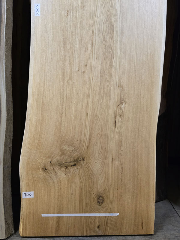 ナラ一枚板下部