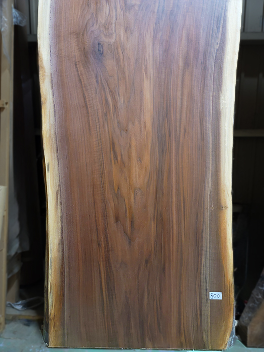 ブラックウォルナット一枚板下部