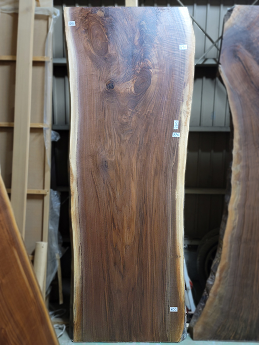 ブラックウォルナット一枚板天板