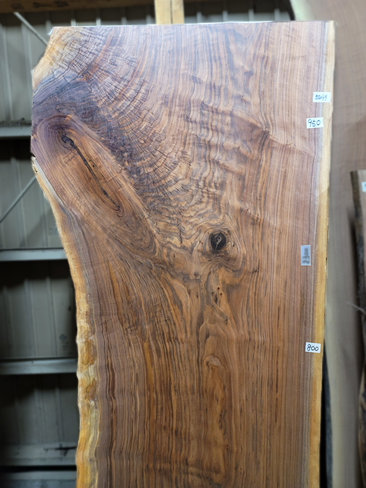 ブラックウォルナット一枚板上部